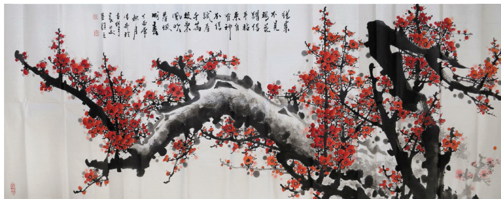 1962年生于书画之乡安徽萧县,自幼酷爱绘画,师崇萧龙士,王成喜老师